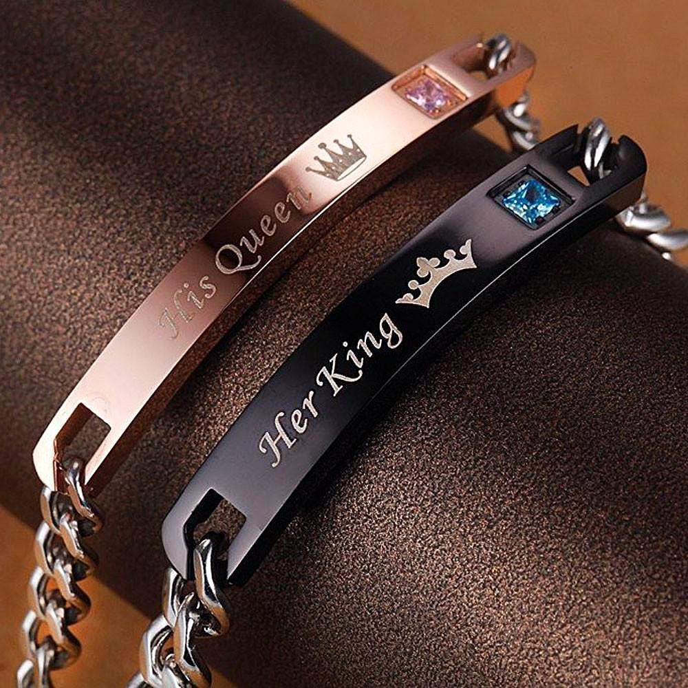 His Queen & Her Queen Couple Bracelet